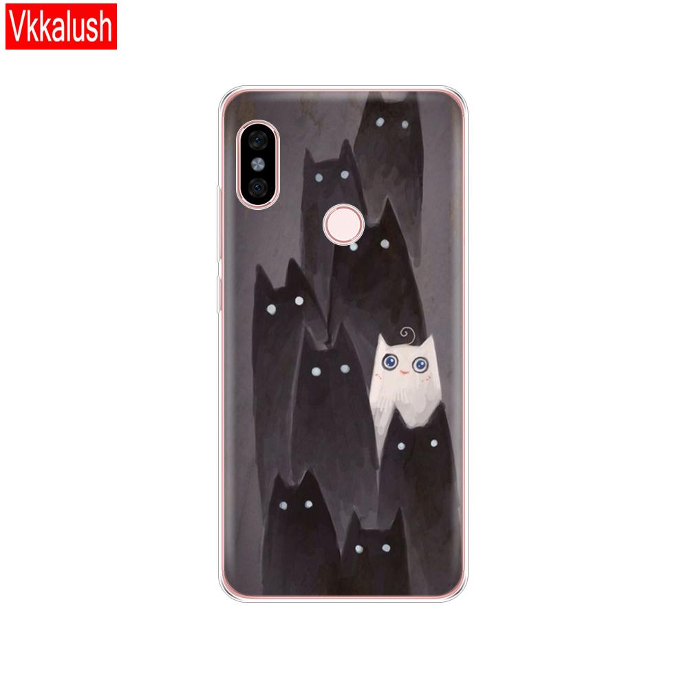 Чехол для Xiaomi Redmi Note 5 Global Version, мягкий силиконовый чехол TPU, чехол для Redmi Note 5 Pro, защитный чехол на все 360 градусов