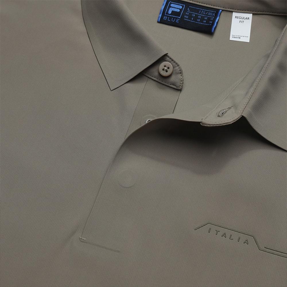 New FILA Polo Shirts Men's Light Coffee F11M532112FBN