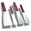 KeiSquare Stainless Steel Spatula Set of Tools for Surface Gold Spatula 4, Painting, Caulking, Sealing, Plastering, DIY, Preparation, Pachibera, (Type