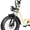 ONESPORT W77 20'' Electric Bike 48V18AH Battery 500W Motor 45KM/H Top Speed Hydraulic Brakes Commuter Electric Bicycles