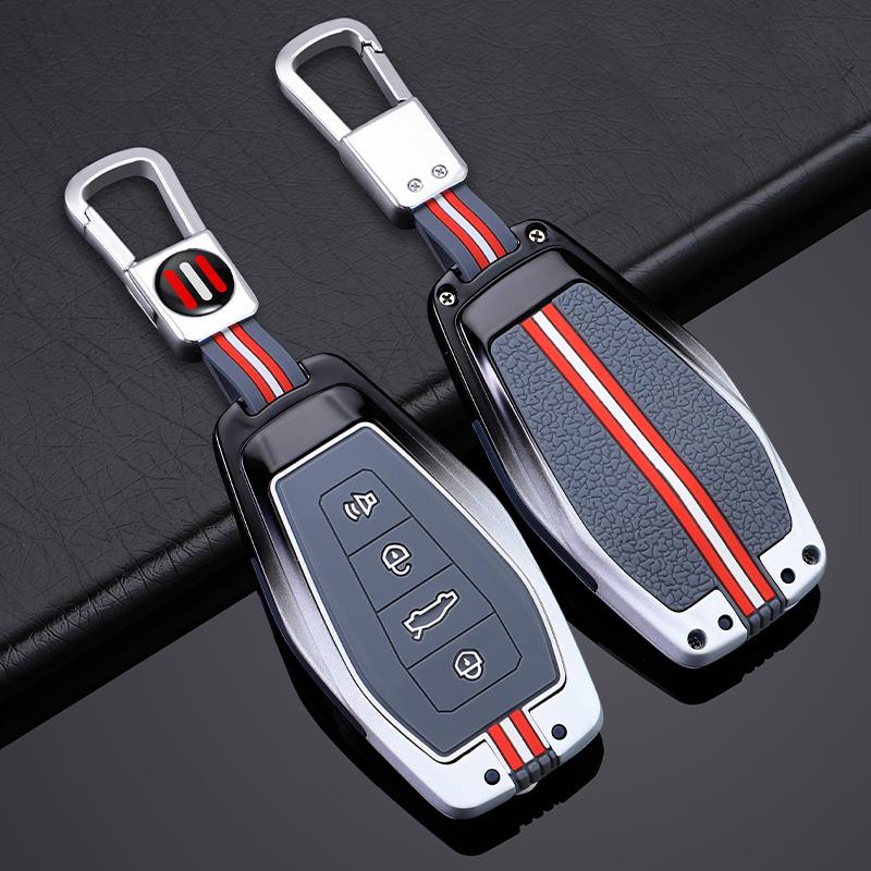 Чехол-брелок для авто из цинкового сплава Корпус Подходит Для Geely Okavango Coolray Atlas Monjaro Tugella Emgrand Gt S Proton X50 X70 Авто Аксессуары