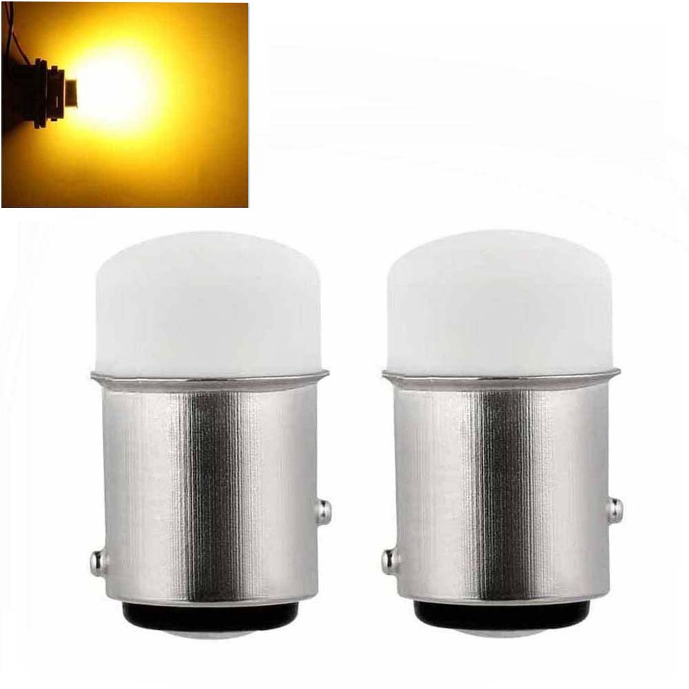 2Pcs/1pc P21W P21 5W LED Bulb 1156 1157 BA15S BAY15D Led Car Signal Lamp R5W R10W DRL Daytime Running Light 12V Auto White Yellow Red