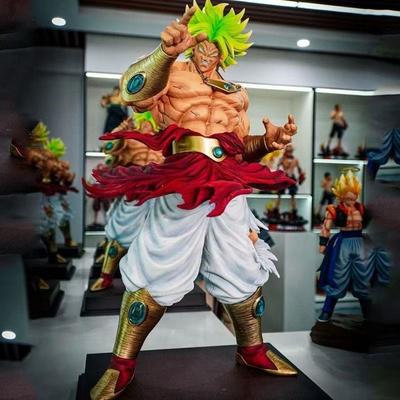 CK&Jt Статуэтка Dragon Ball Z Броли Фигурка Ssj3 Броли Супер Сайян ПВХ Фигурки Действия 27 см/19,69 дюйма Режим Коллекционирования Игрушки Подарки