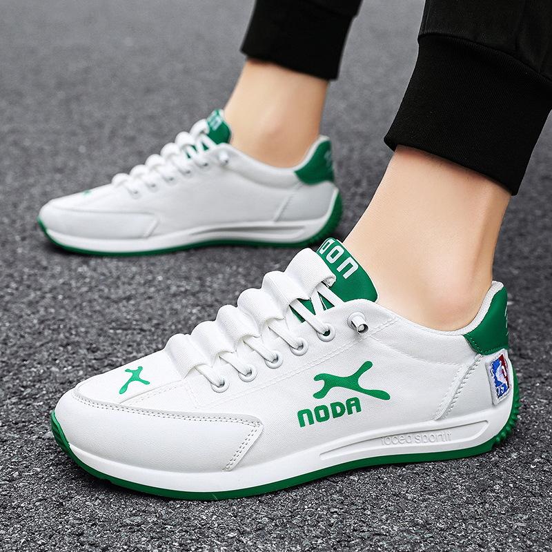 Мужская обувь 2025 года, новая осенняя обувь для мальчиков, парусиновые туфли, мужская обувь, тренд, универсальная, подростковая обувь Forrest Gump, модная обувь