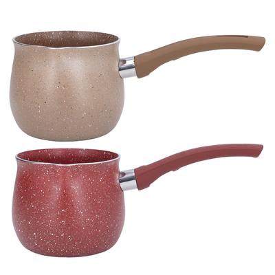 Мини-подогреватель для молока, кофейник с антипригарным покрытием, одна ручка для приготовления пищи, нагрева, кипения, плавления