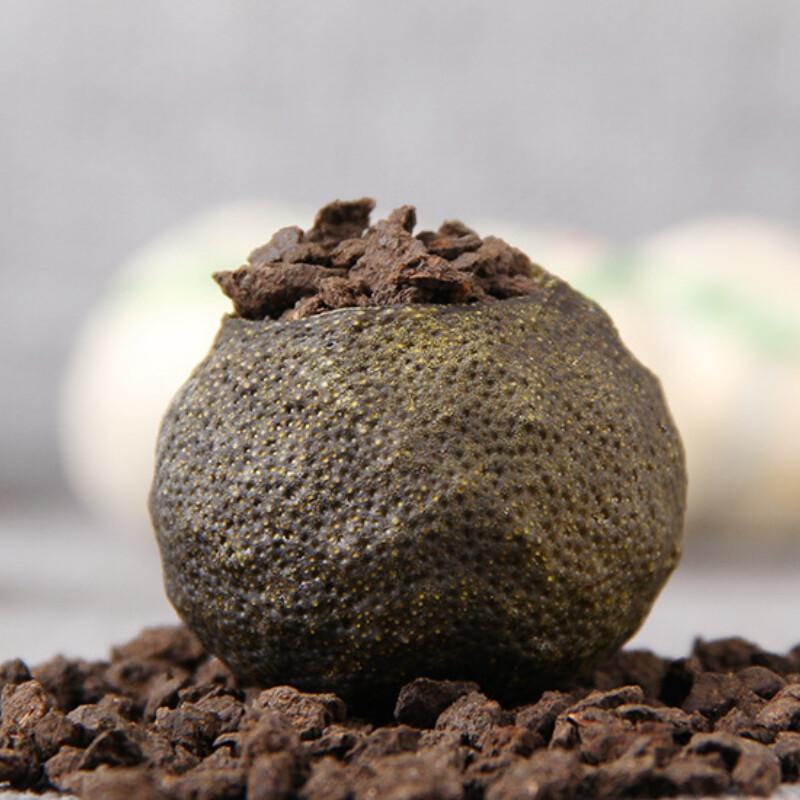 Tangerine Peel Pu-Erh Tea Natural Mandarin Crushed Stone 17.6oz Premium