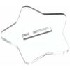 Coade CONC-CO49 Acrylic Keychain Rubber Stand, Single, Star Shape