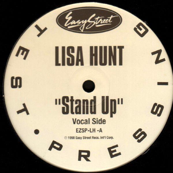 12-дюймовая пластинка LISA HUNT - Stand Up EZSPLH Easy Street Rec 1998 США Танцевальная и электронная Музыка Б/у