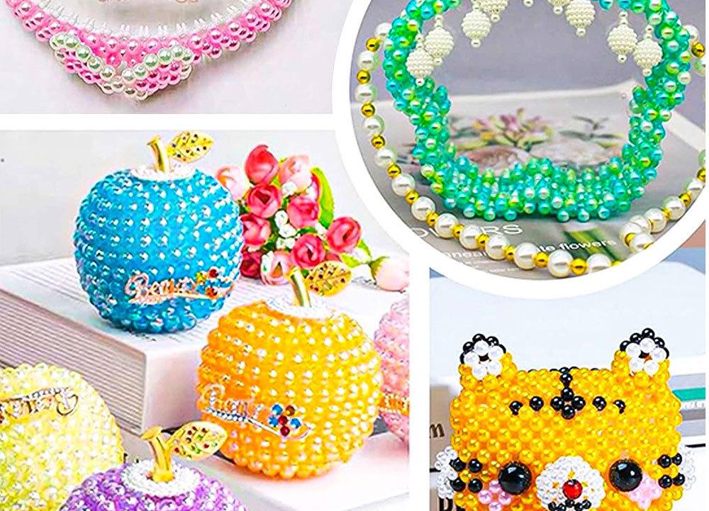 Акриловый набор для изготовления бусин на 24 ячейки для DIY браслетов и бижутерии