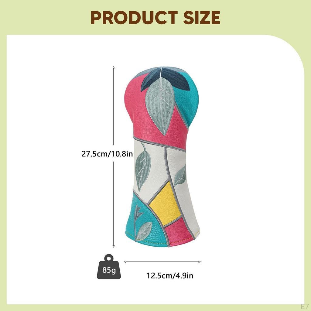 Golf Club Cover Cue Protect Case Supplies Fashion Creative Wood Headcover Protection Sleeve for