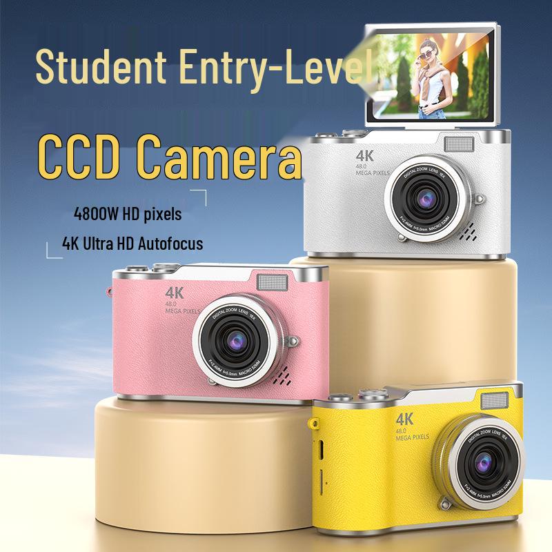 Портативная ретро мини CCD камера для детей и студентов