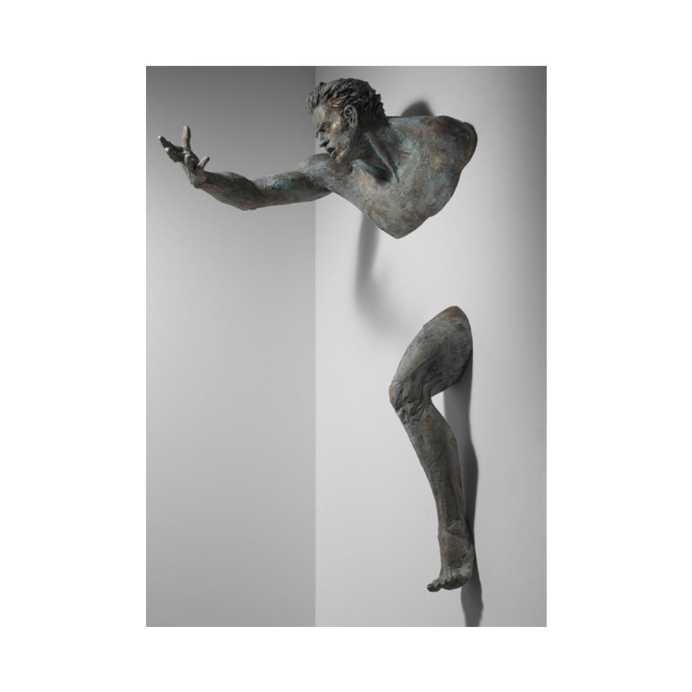 3D Скульптура Искусство Стена Холст Картины Классические Плакаты Печать Гостиная Спальня Фигура Росписи Искусства Эстетические Картины Современная Абстрактная Фигура Домашний Декор