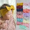 Горячий! Детская повязка на голову с милыми бантиками, повязки на голову для маленьких девочек, разноцветные аксессуары для волос принцессы