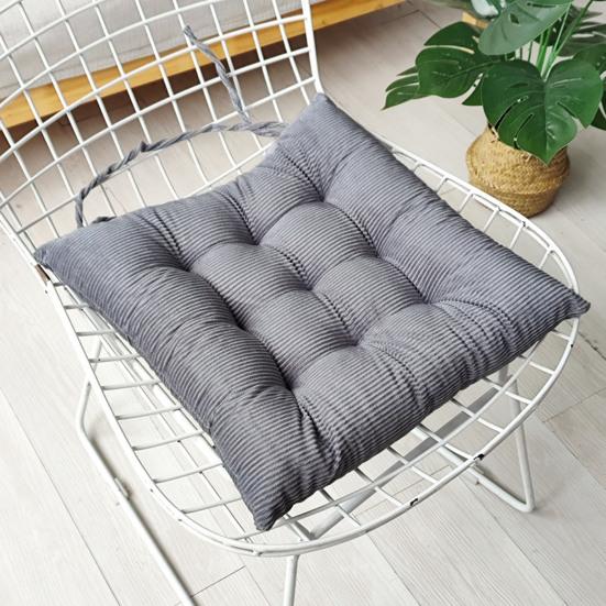 Подушка сиденья с высоким отскоком, удобная подушка для стула, ремни, дизайнерская подушка для стула для домашнего автомобиля, офиса