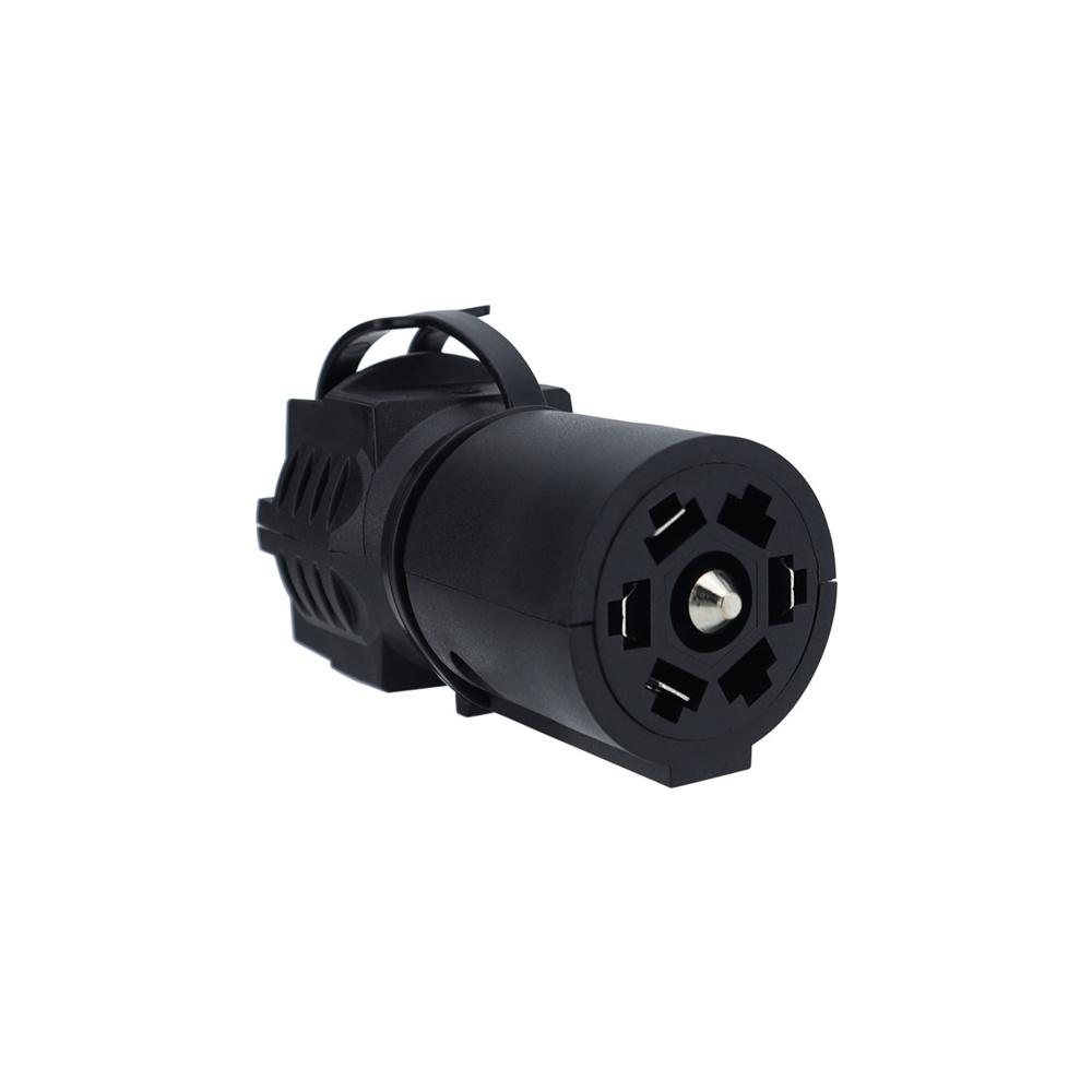 7 Pin Blade To 4 Pin and 5 Pin Flat Trailer Adapter Wiring Plug For RV Tow Truck