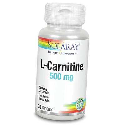 Карнитин Тартрат в капсулах, L-Carnitine 500, 30вегкапс (02411002)
