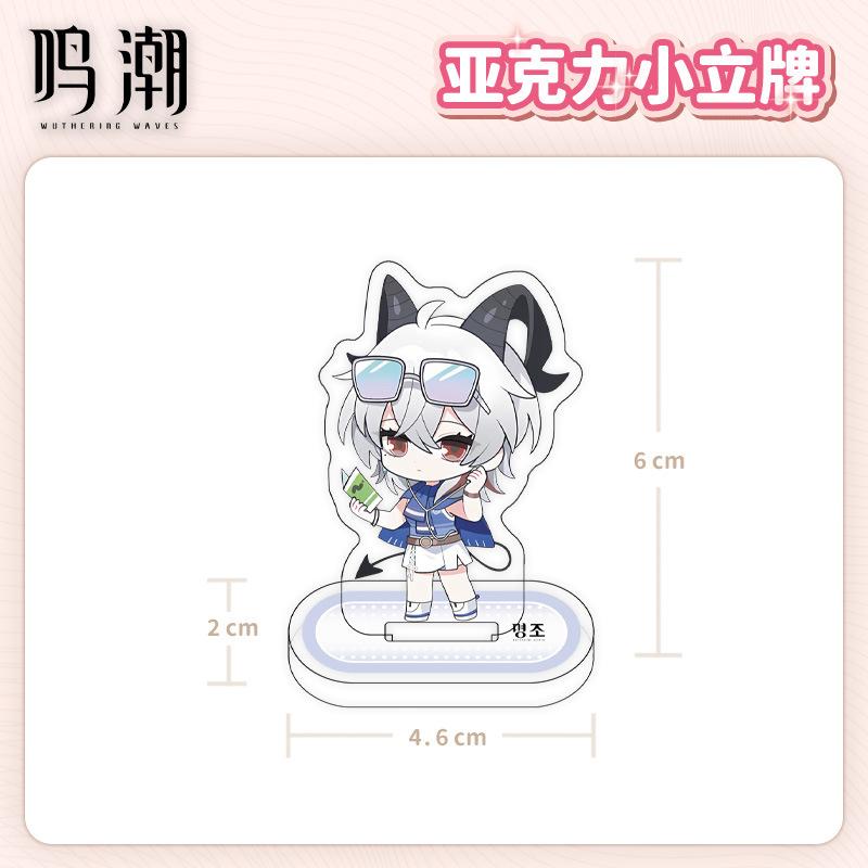 Waves Wuthering Chinese Game Peripherals Full Acrylic Stand Collectible Desk Ornaments Creative Birthday Gifts For Friends Toy