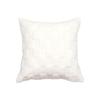 Pillowcase Only Luxurious Plush Square Cushion Cover For Sofa And Living Room With Invisible Zipper