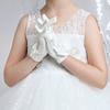 Dance Performance Stage Gloves Full Finger Mittens Wedding Flower Girl's Gloves Princess Gloves
