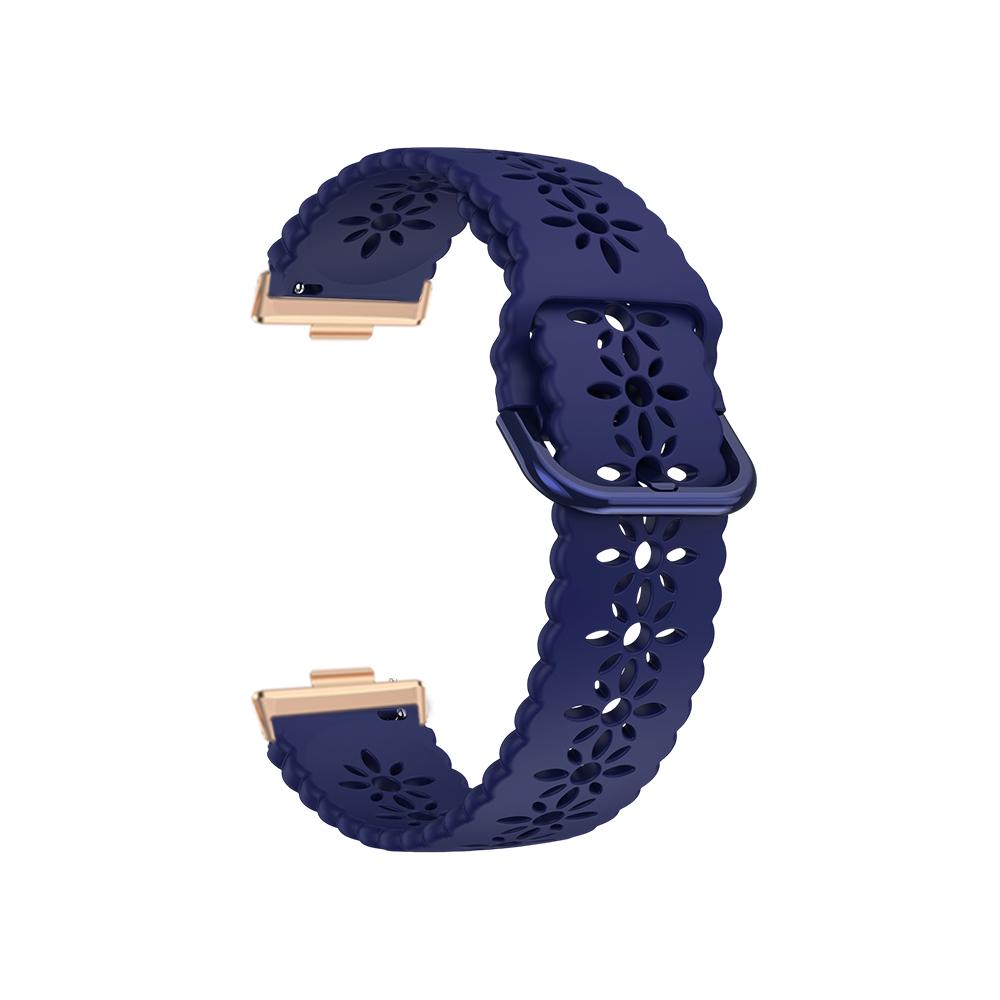 Полый ремешок с цветами сливы для Huawei Fit 3 Браслет для Huawei Fit 3 Дышащий легкий силиконовый ремешок для мужчин и женщин