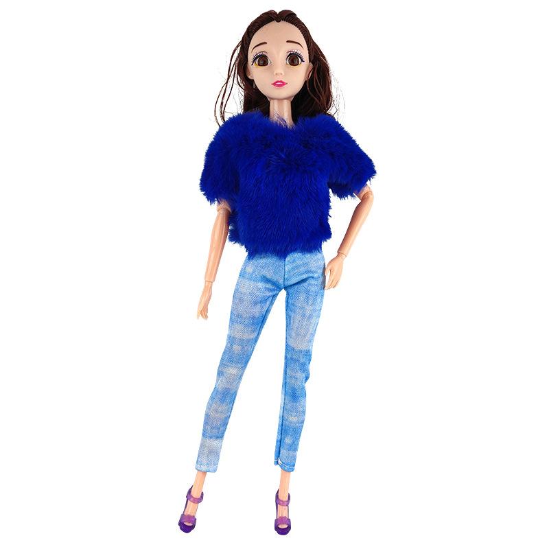 Doll Sweater Clothes 30cm Cute Dress Fashion Doll Accessories Toys Newest Handmade Birthday Cartoon Gifts Party Princess