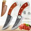 Boning Knife Stainless Steel Outdoor Hunting Cleaver Knife Butcher Knife Forged Kitchen Chef Knife Cooking Tool
