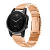 Для Garmin Fenix 5S Быстросъемный ремешок для часов из нержавеющей стали Запасной ремешок со складной застежкой