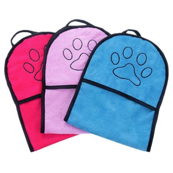 1PC Small Pet Towels for Drying Dogs - Heavy Duty Soft Microfiber Bath Towel - Super Absorbent, Quick Drying, & Machine Washable