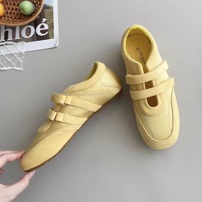 Балетки Женские Повседневные Кроссовки Туфли Мэри Джейн Балетные Женские Сандалии 2025 Новые Летние Лоферы Элегантное Платье Тренд Zapatos De Mujer