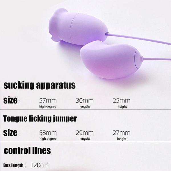 Tongue Licking Suction Vibrators Sucking Licking Clit Sex Toys USB G-spot Vagina Stimulator Adult Vibrating Sex Toys 2 In 1 Vibrators