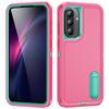 Чехол-подставка для Samsung Galaxy A56 5G, чехол для телефона, дизайн 3-в-1: ПК + Силикон + ЭВА