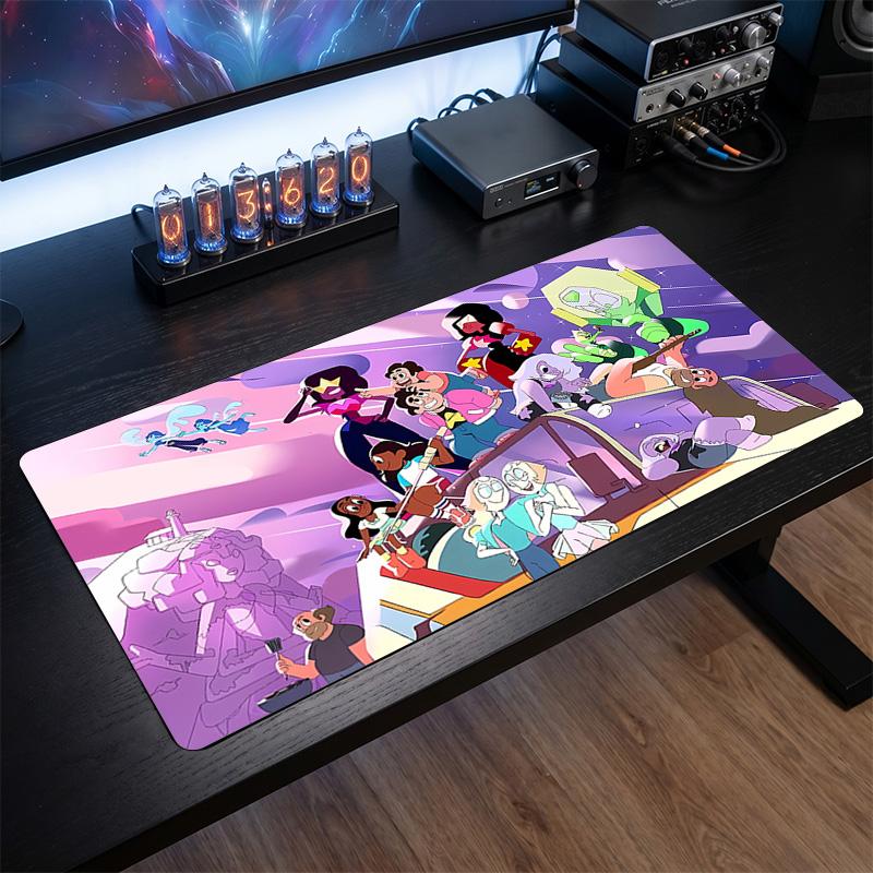 Steven Universe Printed Mouse Pad Non-Slip Waterproof Rubber Desk Mat for Gaming Office Laptop Home Decor Gift