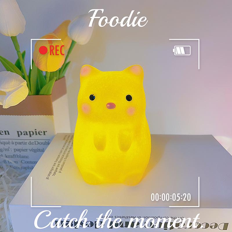 Мультяшный ночник детский день виниловый прикроватный светильник украшения креативные подарки