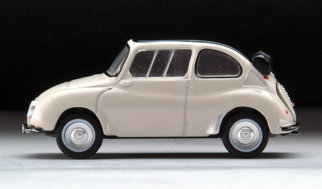 Tomica Limited Vintage Subaru 360 Кабриолет Слоновая кость 1961 Модель Верхняя отделка Модель 1/64 LV-182b (Мягкое Открытие) -