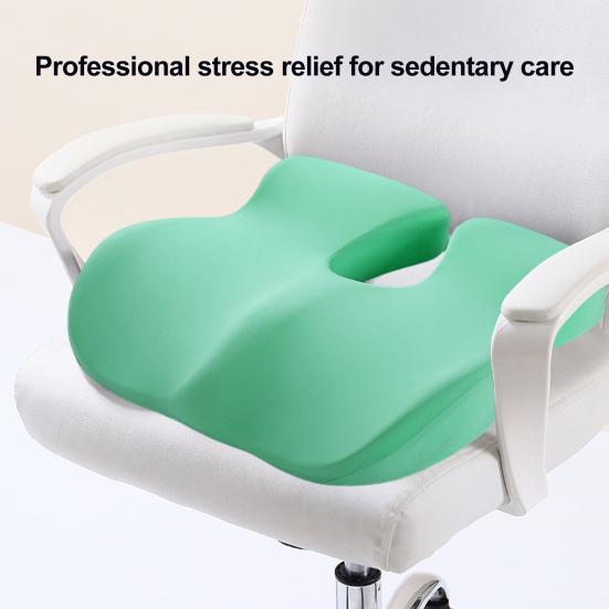 Подушка для бедер для долгих часов сидения Подушка сиденья из пены с памятью Облегчение ишиаса