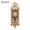 Pretend Play Miniaturas Play Doll House Miniature Wall Clock 1:12 Dollhouse Furniture Toy