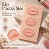 3D Lip Shape Permanent Makeup Practice Skin Silicone Makeup Training Pad Lips Practice Skin
