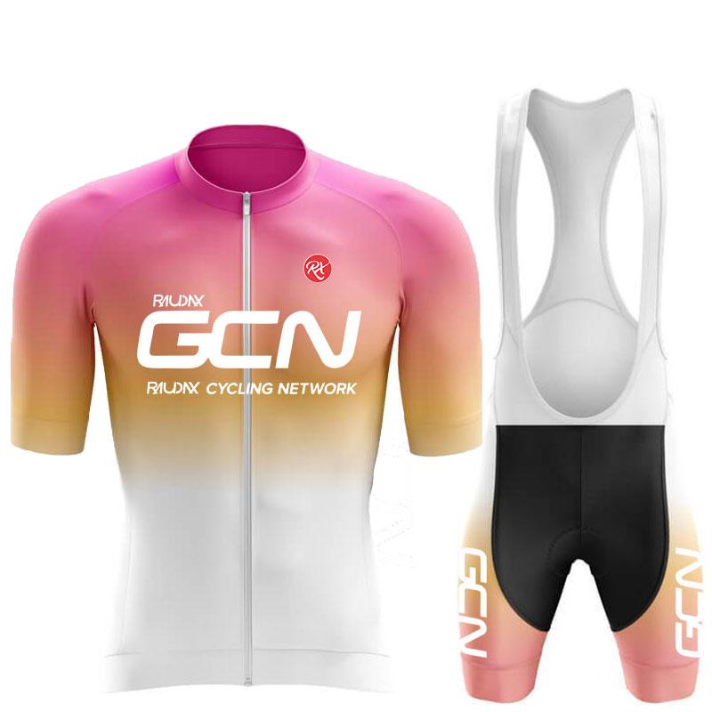 2024 RAUDAX GCN летняя одежда для велоспорта на шоссейном велосипеде, мужская джерси с короткими рукавами для велоспорта, триатлона, горного велосипеда, спортивных велокостюмов