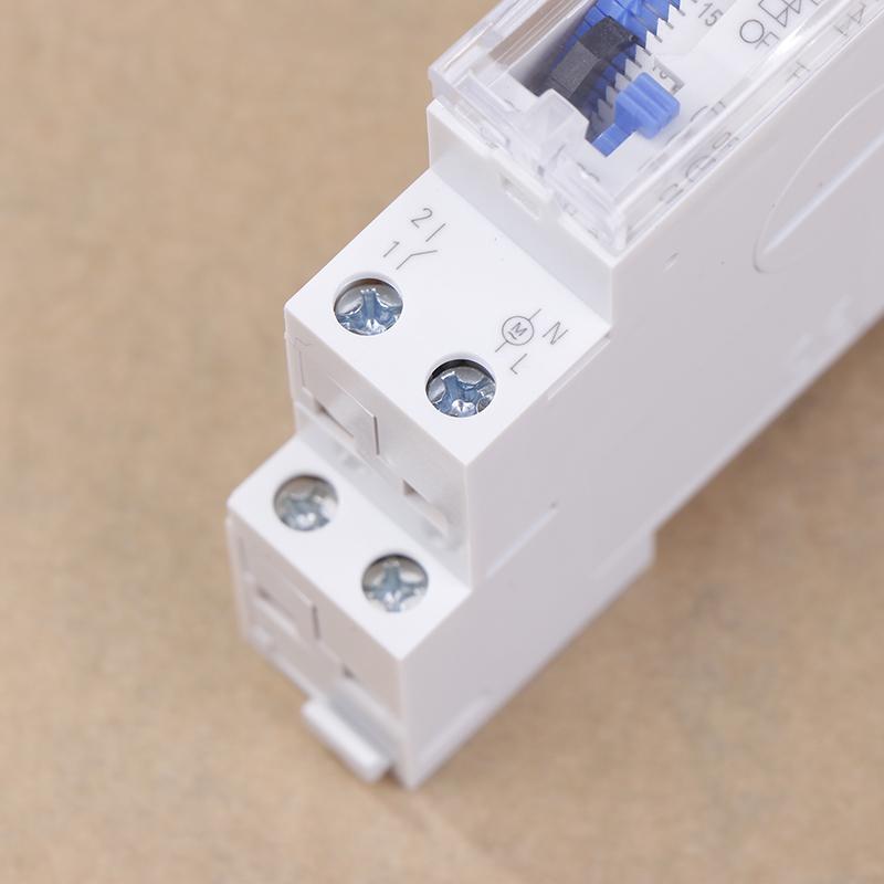 Sul180A 220 В 16 А батарея Din Rail механический таймер переключатель 24 часа реле аналоговый электрический программируемый таймер переключатель