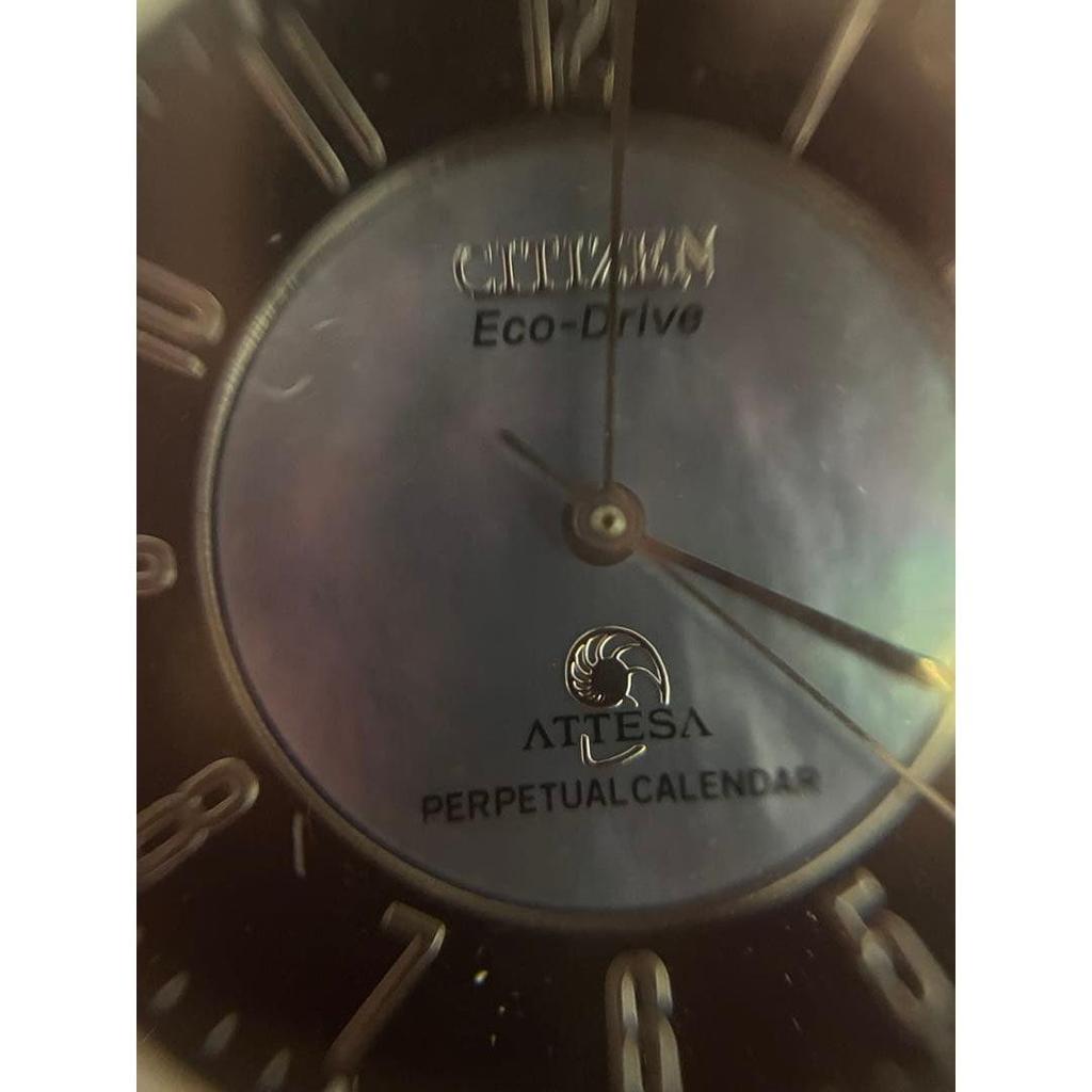 Б/у титановые часы Citizen Atessa Eco-Drive с вечным календарем