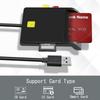 USB 2.0 Type-C считыватель смарт-карт: Универсальное решение для карт IC, банковских карт, SIM-карт, удостоверений личности и CAC