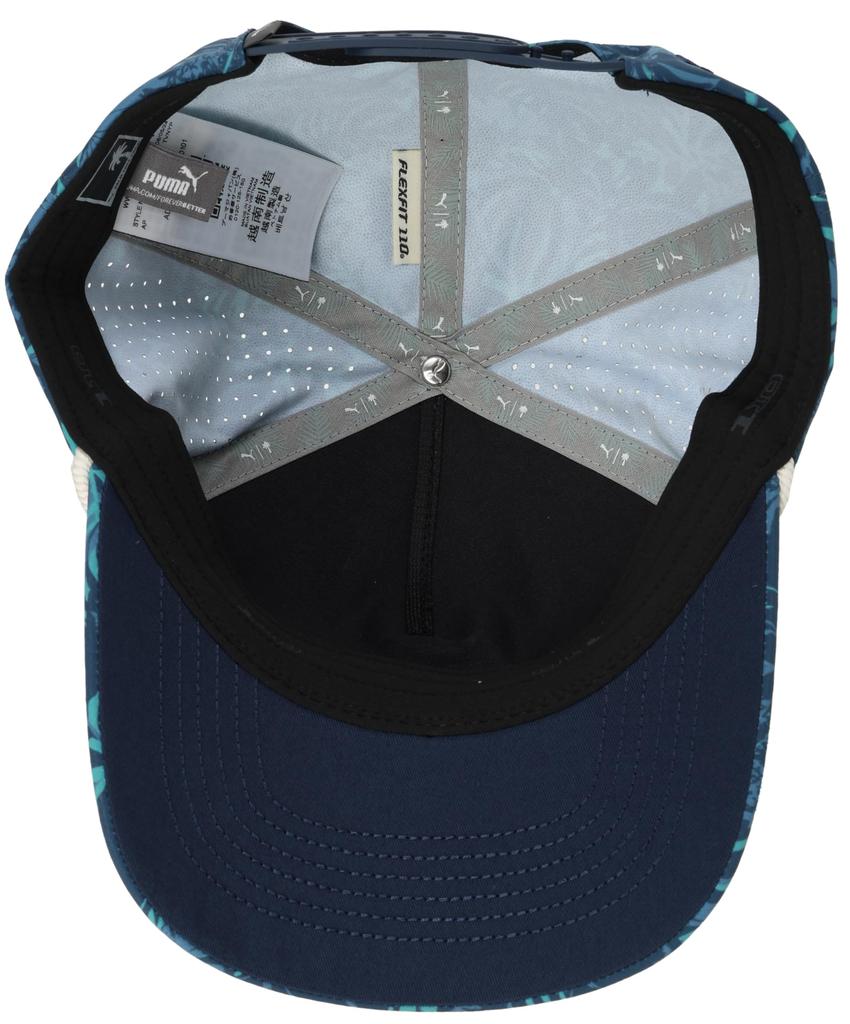 Puma Golf PTC Tech Graphic Rope Cap - Adjustable Snapback Hat - Club Navy - Free Size