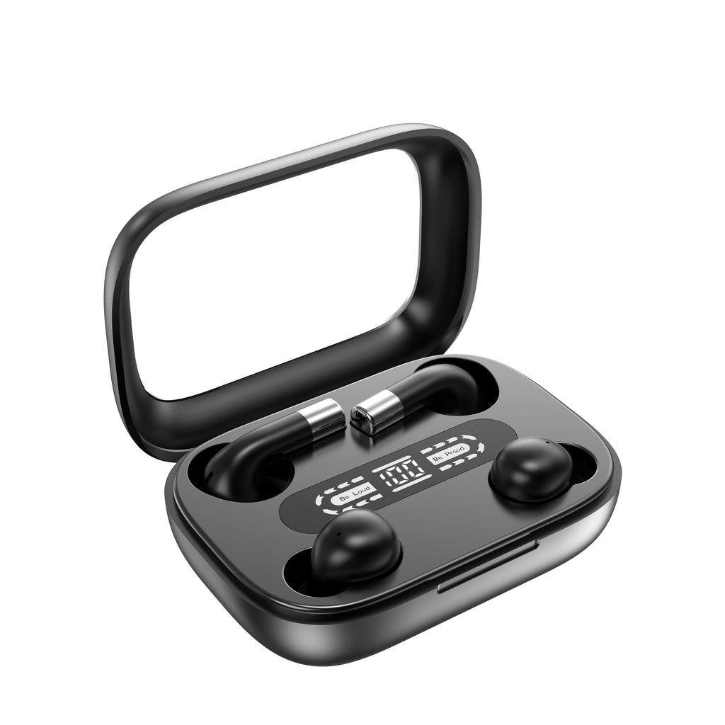 2 в 1 Двойные наушники Беспроводные Bluetooth 5.4 Наушники Спортивные Сон Шумоподавление HD Гарнитуры для звонков HIFI Музыка Бас Наушники