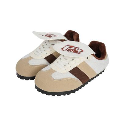 Новые осенне-зимние женские туфли Flip Ugly and Cute с флисовой подкладкой, теплые, винтажные, плюшевые, пушистые, из овечьей шерсти