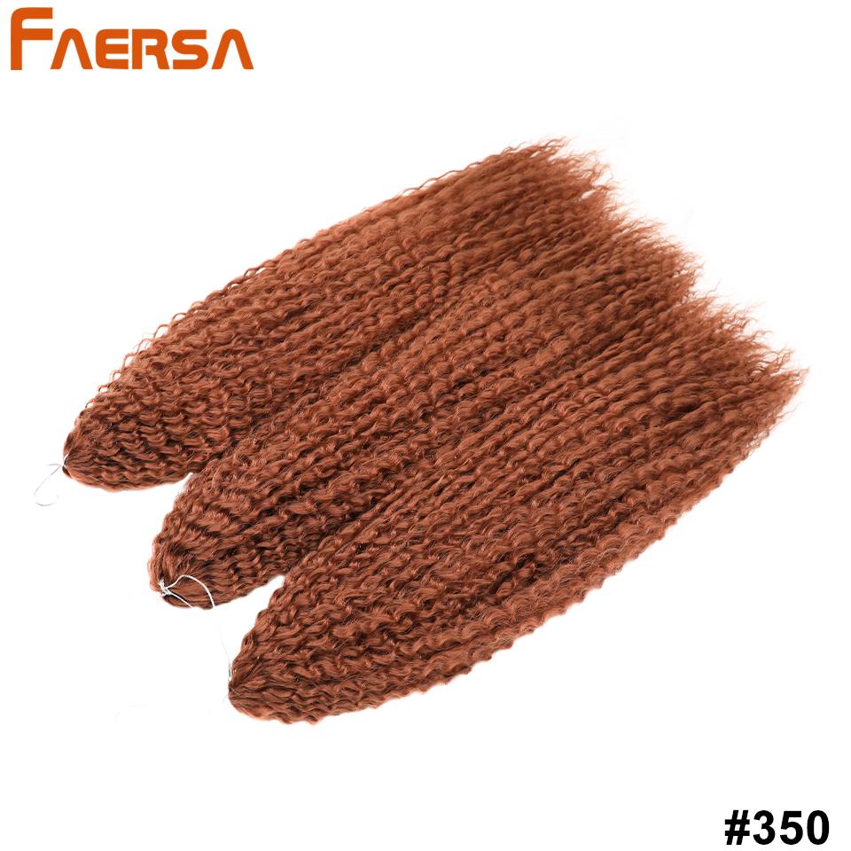 Вязание крючком для волос Бразильские косы Синтетические кудри Мягкие наращивания плетения 20 28 дюймов Афро-вязание крючком Волосы Длинные волны воды Цвет омбре Волосы