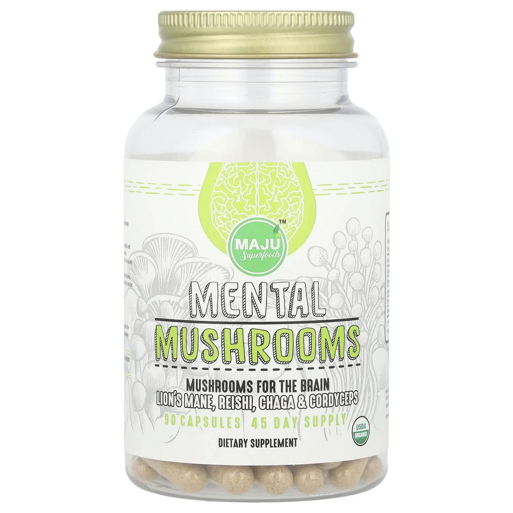 Mushrooms, 90 Capsules