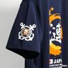 Памятная футболка Uniform Fuji (Эсминец типа 2 «Садзанами» в честь 47-го развертывания против пиратства Пламя 2) Быстросохнущая короткая футболка базы JMSDF в Куре