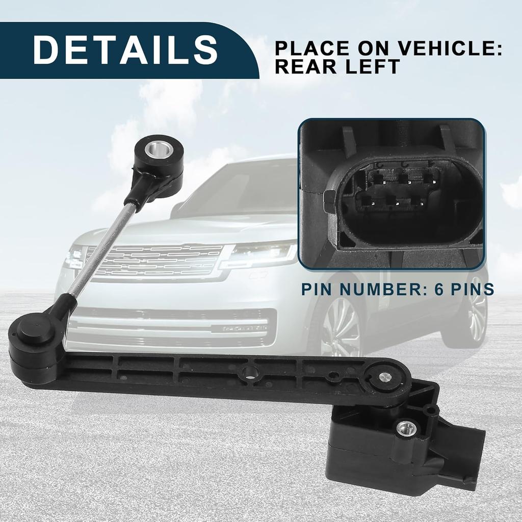 Air Suspension Ride Height Level Sensor for Land Rover Discovery No.RQH100030 | Rear Left Height Level Sensor 1 Pcs