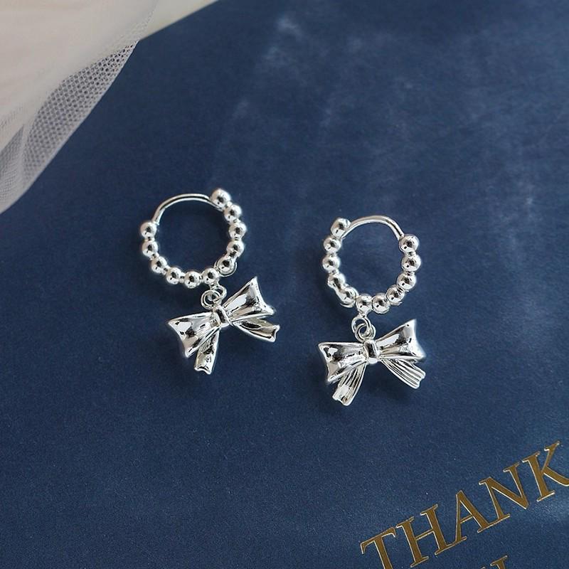 Серьги-кольца из стерлингового серебра 925 пробы: 2025 Современный Нишевый Дизайн - Элегантный и Роскошный для Женщин