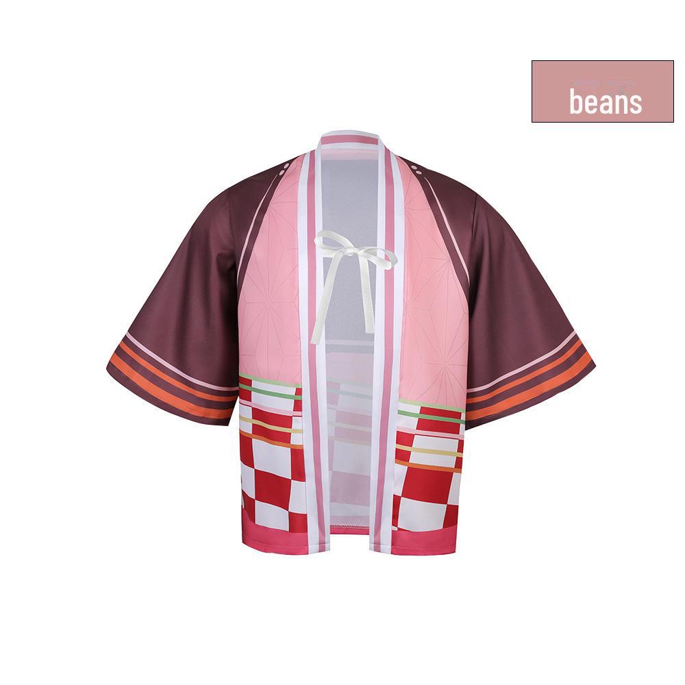 Плащ Танджиро Убийца Демонов - Аниме Костюм для Детей и Взрослых